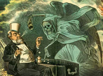 Jugando con la muerte, 1883